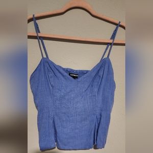Blue tank from EXPRESS size Medium